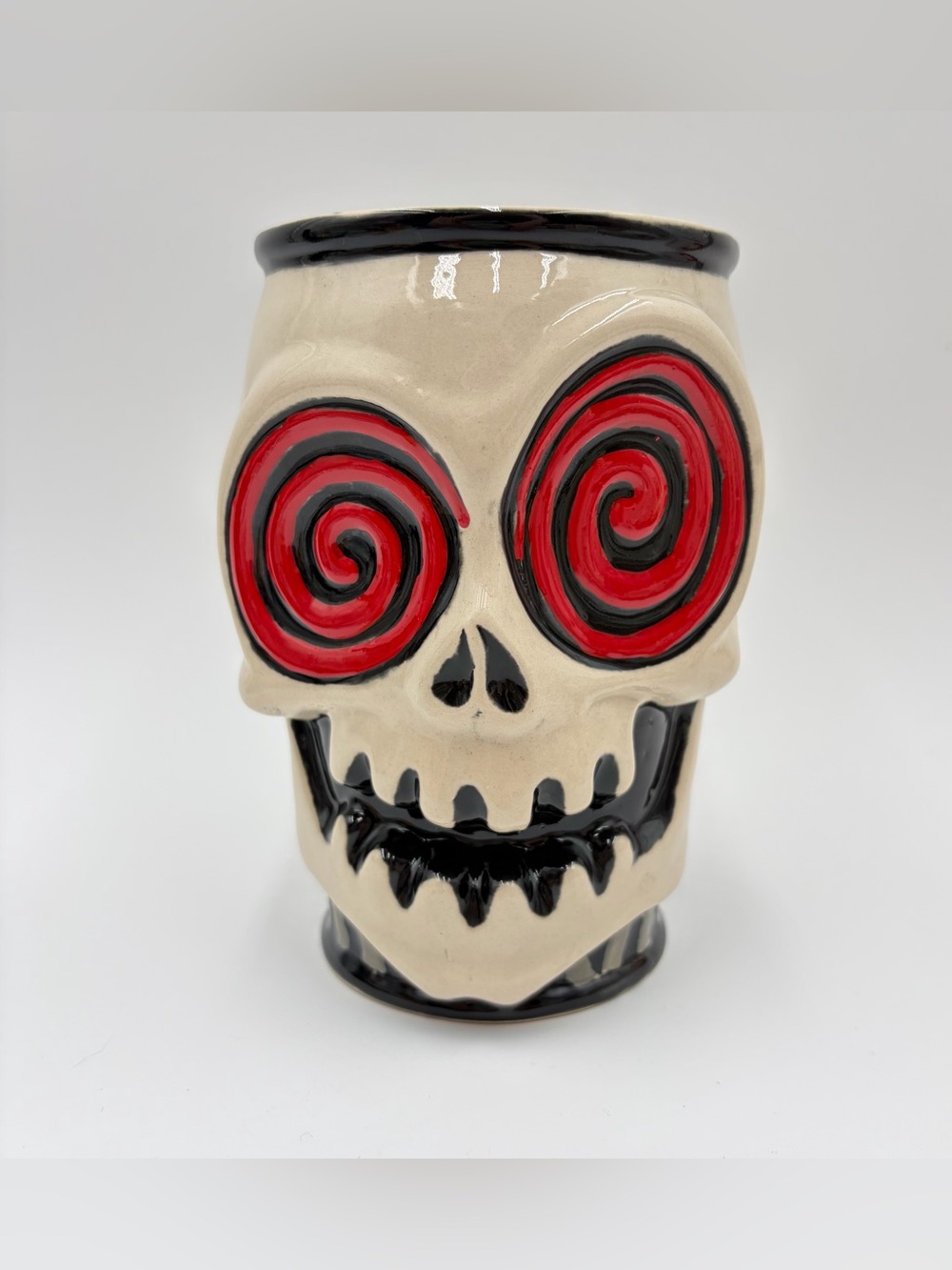 The Vortex Bar and Grill Atlanta Munktiki Skull Hip Mo Tizer Tiki Mug Cup